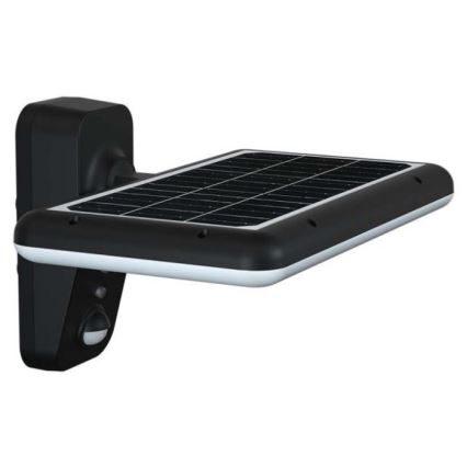 Aplique solar LED con sensor LED/15W/3,2V 4000K/6000K IP65 negro