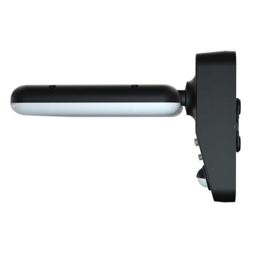 Aplique solar LED con sensor LED/15W/3,2V 4000K/6000K IP65 negro