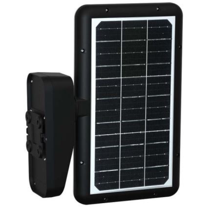 Aplique solar LED con sensor LED/15W/3,2V 4000K/6000K IP65 negro