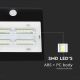 Aplique solar LED con sensor LED/3W/3,7V 3000/4000K IP65 negro