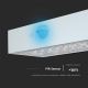Aplique Solar LED con sensor LED/3W/3,7V 3000K/4000K IP65 blanco