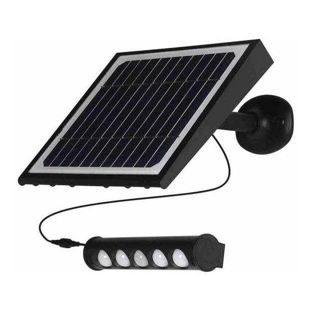 Aplique solar LED con sensor LED/8W/3.7V 4000 mAh 4000K IP65