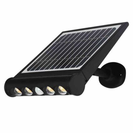 Aplique solar LED con sensor LED/8W/3.7V 4000 mAh 4000K IP65