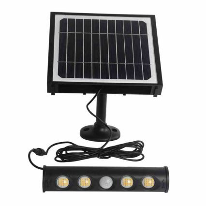 Aplique solar LED con sensor LED/8W/3.7V 4000 mAh 4000K IP65