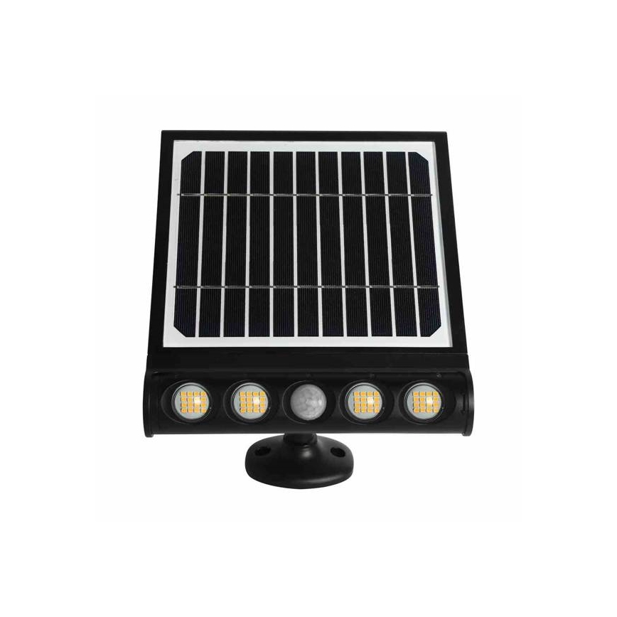 Aplique solar LED con sensor LED/8W/3.7V 4000 mAh 4000K IP65