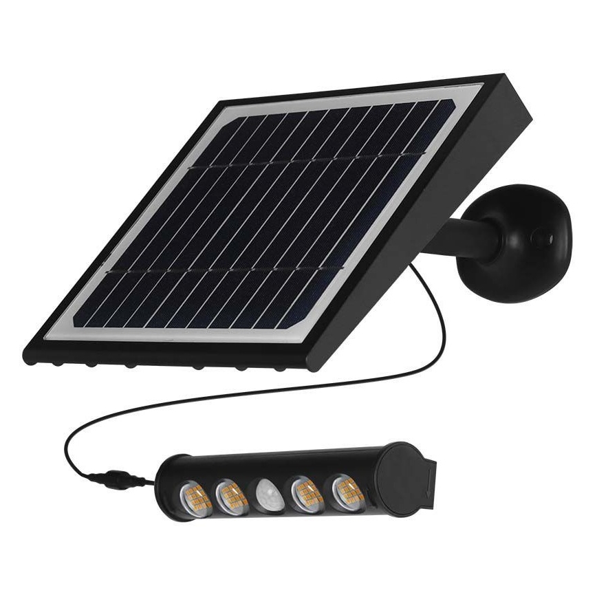 Aplique solar LED con sensor LED/8W/3,7V IP65 6000K