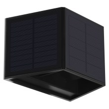 Aplique Solar LED WINGS LED/2W/3,2V 3000K IP54 negro