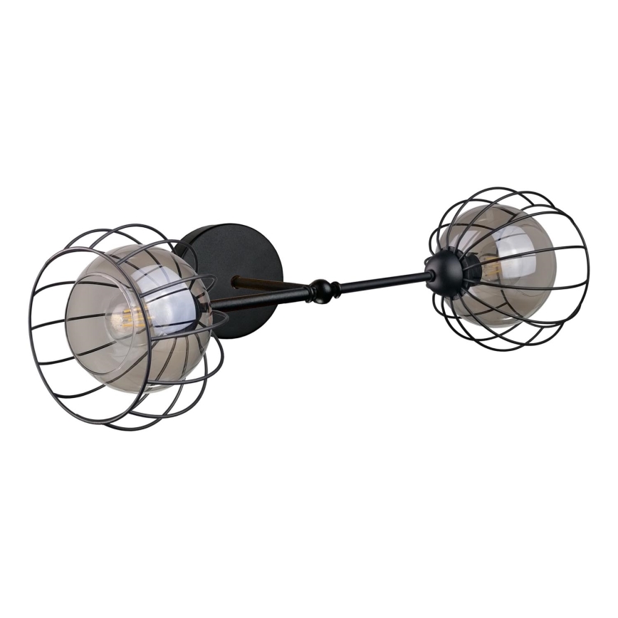 Aplique SOLO BLACK 2xE27/60W/230V