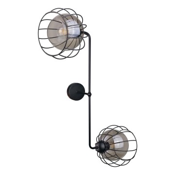Aplique SOLO BLACK 2xE27/60W/230V