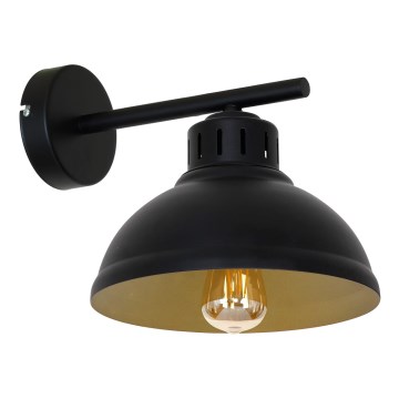 Aplique SVEN 1xE27/15W/230V negro/dorado