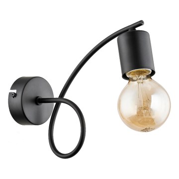 Aplique TANGO 1xE27/15W/230V negro
