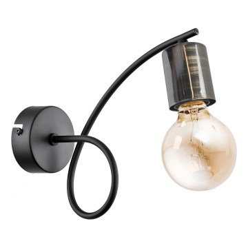 Aplique TANGO 1xE27/15W/230V negro