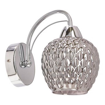 Aplique TOBIAS 1xE27/40W/230V cromo brillante