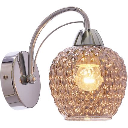 Aplique TOBIAS 1xE27/40W/230V cromo brillante
