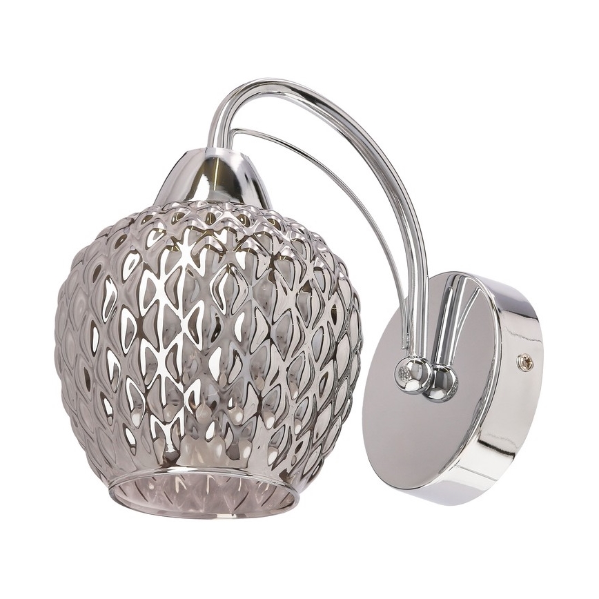 Aplique TOBIAS 1xE27/40W/230V cromo brillante