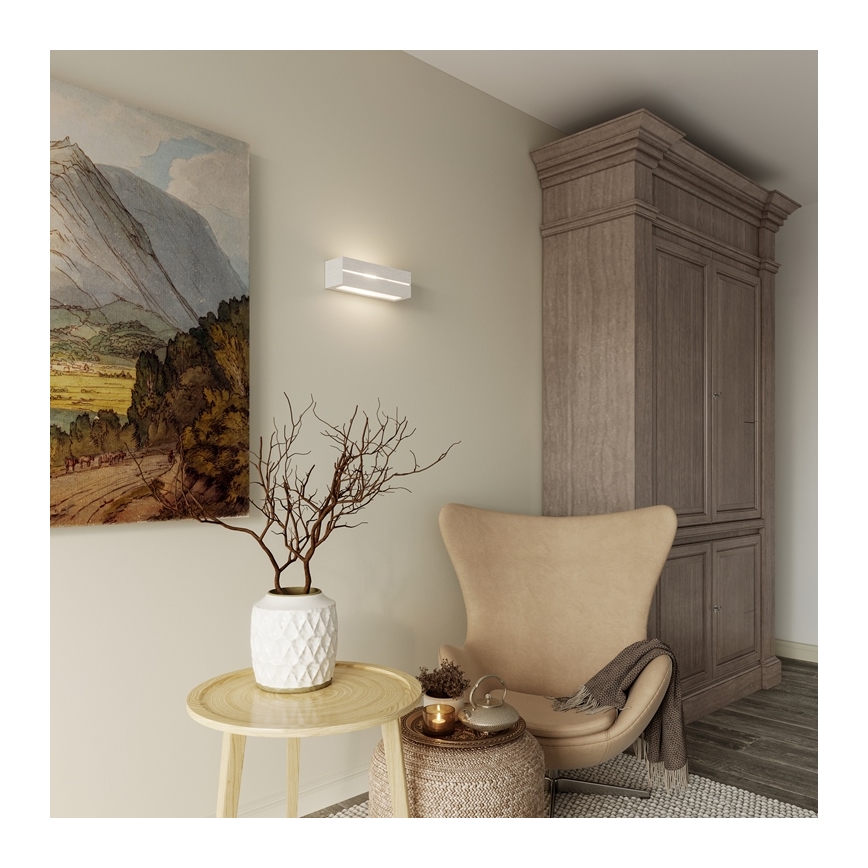 Aplique VEGA LINE 1xE27/60W/230V blanco