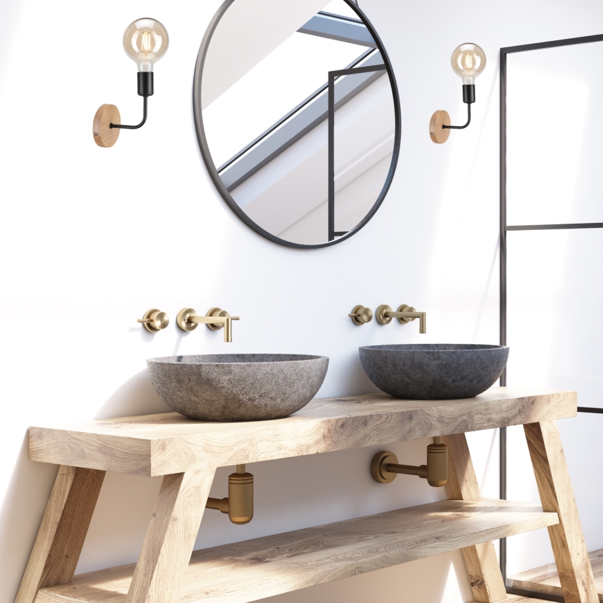 Aplique VITO OAK 1xE27/60W/230V