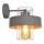 Aplique VOLTA 1xE27/15W/230V gris