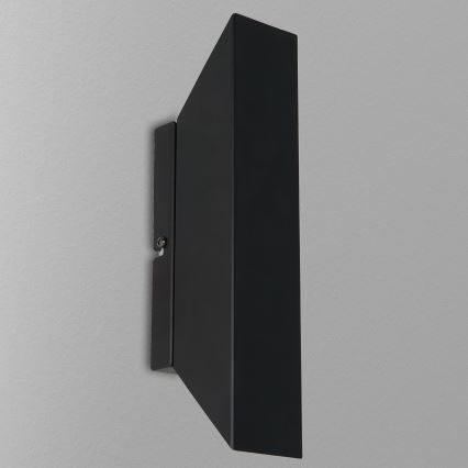 Aplique WALL 2xGU10/8W/230V negro