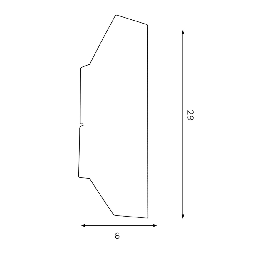 Aplique WALL 2xGU10/8W/230V negro
