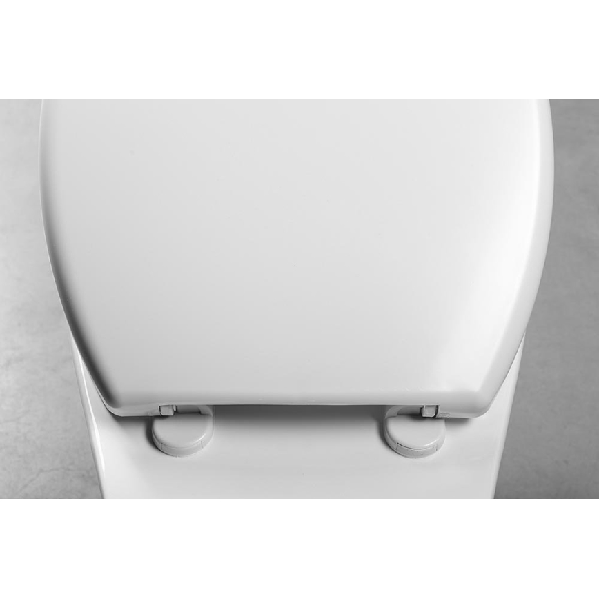 Aqualine - Asiento de inodoro FIXET blanco