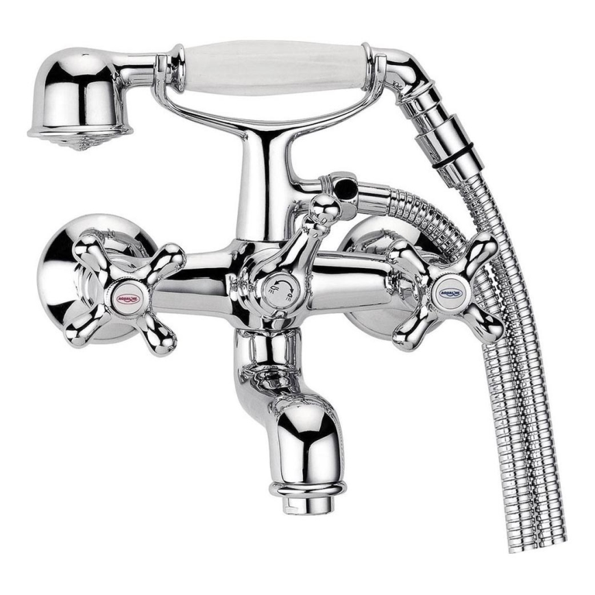 Aqualine - Conjunto de baño VICTORIA cromo brillante