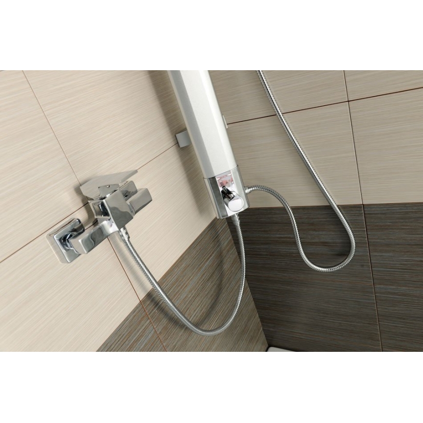 Aqualine - Conjunto de ducha TOUR cromo brillante