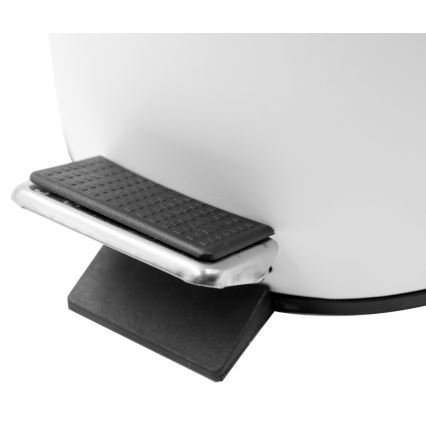 Aqualine - Cubo de basura SIMPLE LINE 12 l pulido acero inoxidable