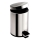 Aqualine - Cubo de basura SIMPLE LINE 20 l pulido acero inoxidable