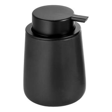 Aqualine - Dispensador de jabón NERO 350 mm cerámica/negro