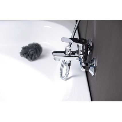 Aqualine - Grifo de bañera LOTTA cromo brillante