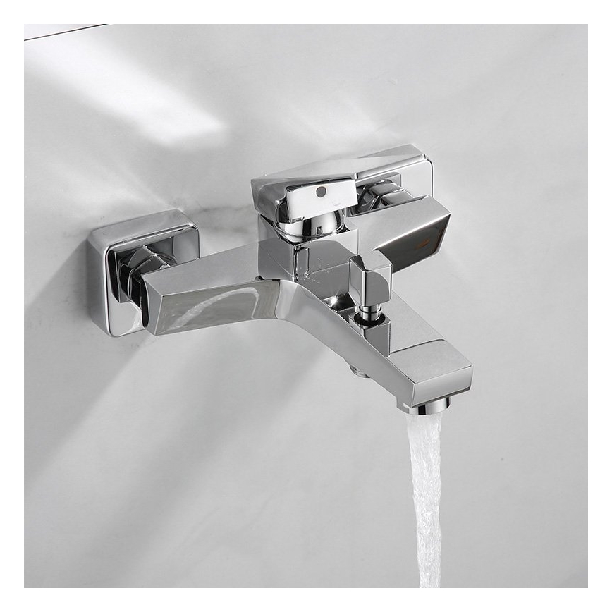 Aqualine - Grifo de bañera RITMO cromo brillante