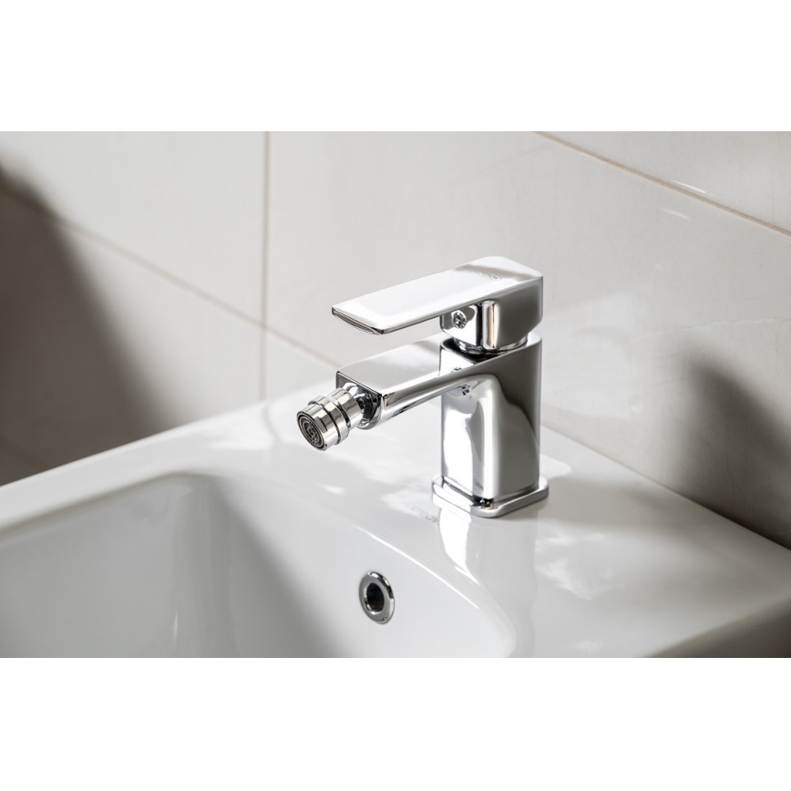 Aqualine - Grifo de bidé FACTOR cromo brillante