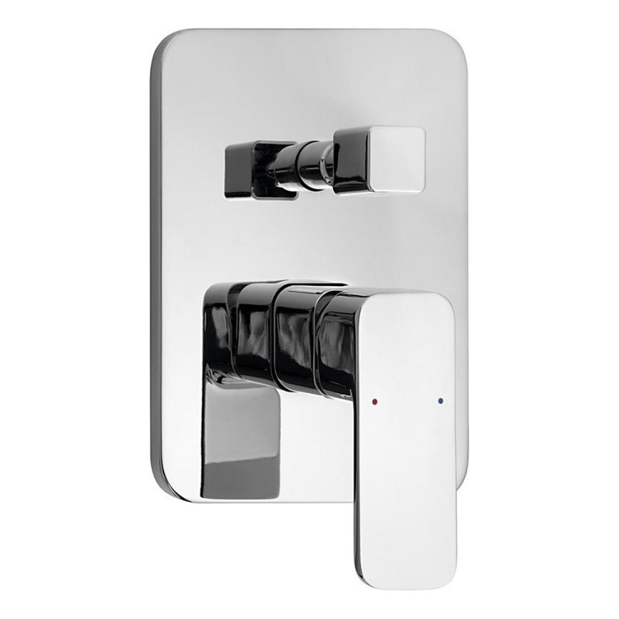 Aqualine - Grifo de ducha para instalación empotrada FACTOR cromo brillante