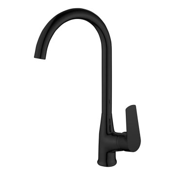 Aqualine - Grifo de fregadero LOTTA mate negro