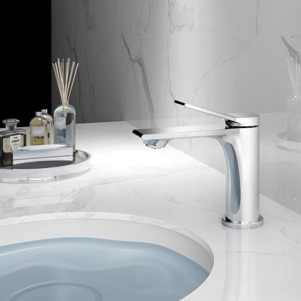 Aqualine - Grifo de lavabo BOLERO cromo brillante