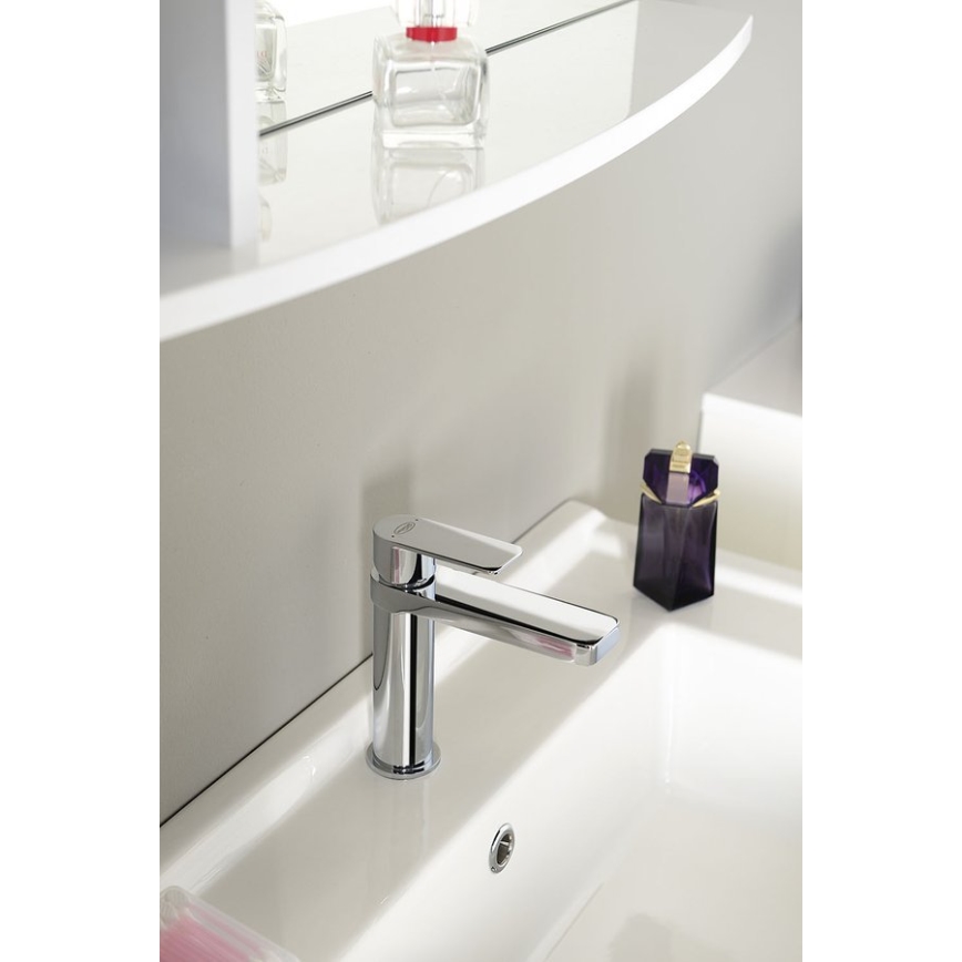 Aqualine - Grifo de lavabo DAPHNE 15,5 cm cromo brillante