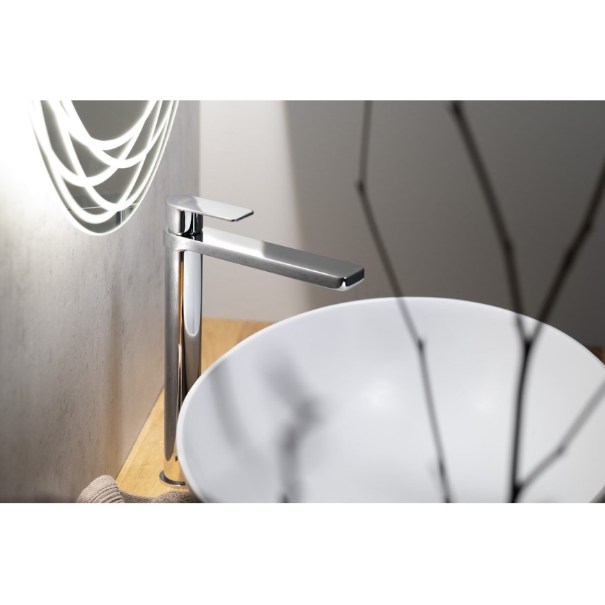 Aqualine - Grifo de lavabo DAPHNE 29 cm cromo brillante