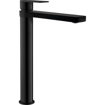 Aqualine - Grifo de lavabo DAPHNE 29 cm negro mate