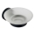 Aqualine - Jabonera de pared SAMBA blanco leche tarros/negro mate