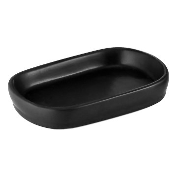 Aqualine - Jabonera NERO cerámica/negro