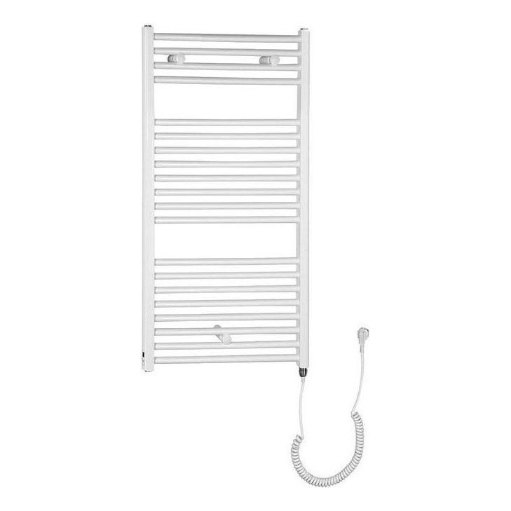 Aqualine - Radiador eléctrico de baño DIRECT-E 300W/230V 96 cm blanco recto