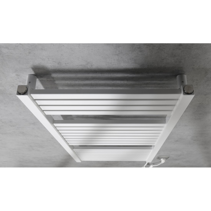 Aqualine - Radiador eléctrico de baño TONDI-E 300W/230V 97 cm blanco recto