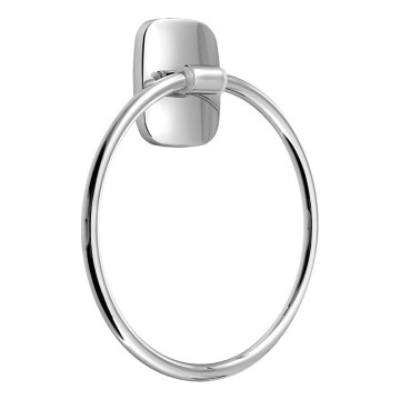 Aqualine - Toallero de pared RUMBA diá. 15,6 cm cromo brillante