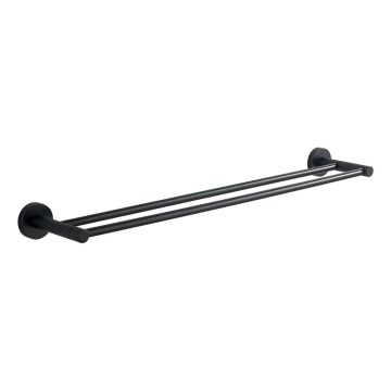 Aqualine - Toallero de pared SAMBA 12x64,5 cm negro