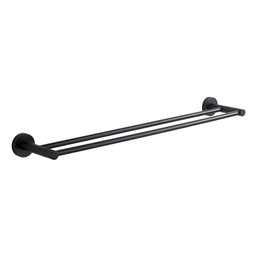 Aqualine - Toallero de pared SAMBA 12x64,5 cm negro