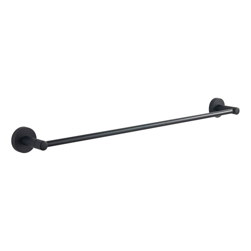 Aqualine - Toallero de pared SAMBA 7,3x64,5 cm negro