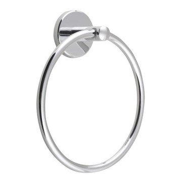 Aqualine - Toallero de pared SAMBA diá. 15,5 cm cromo brillante
