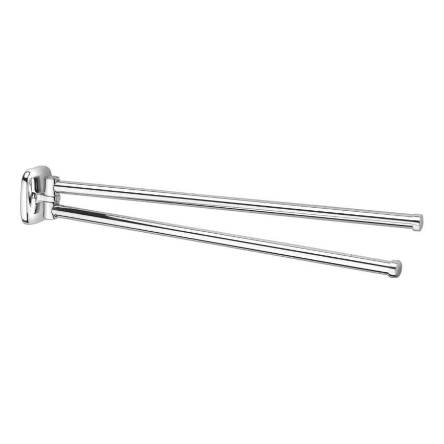 Aqualine - Toallero giratorio de pared RUMBA 45 cm cromo brillante
