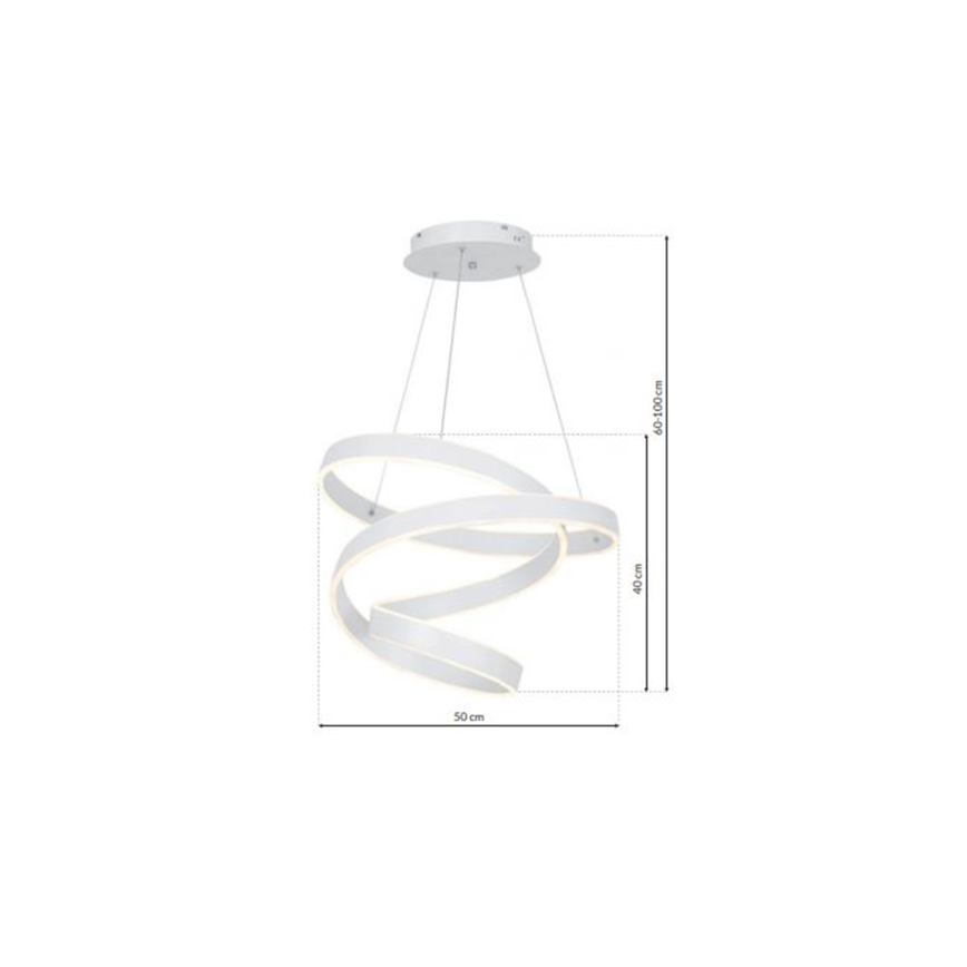 Araña LED colgante ANDROMEDA LED/45W/230V